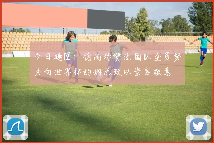 今日趣图:德尚称赞法国队全员努力向世界杯的姆总致以崇高敬意